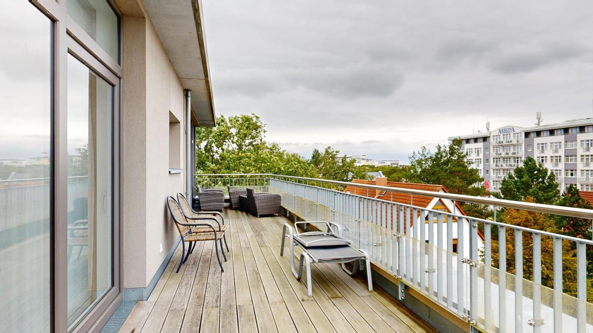 Duenenresort In Binz, Strandnahe Und Moderne Fewos Mit Balkon, Teilweise Mit Meerblick, Esterno foto